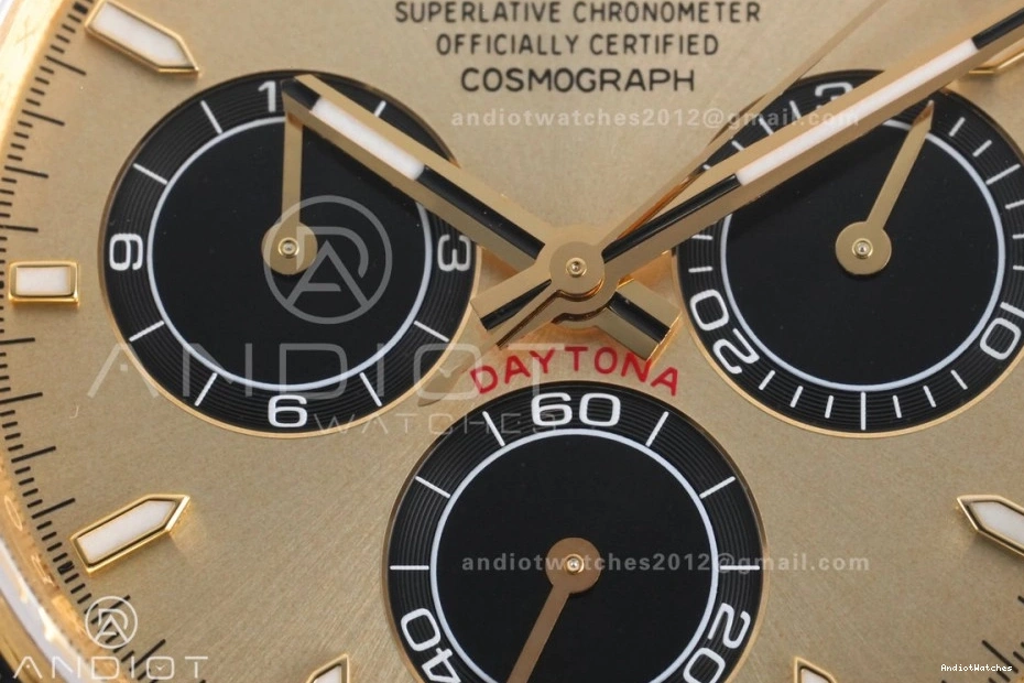 Dial Sub-dial Daytona On 796 Packable 126508 Black DD Best Edition Weight 1:1 YG VSF Oyster Gain Bracelet 0802